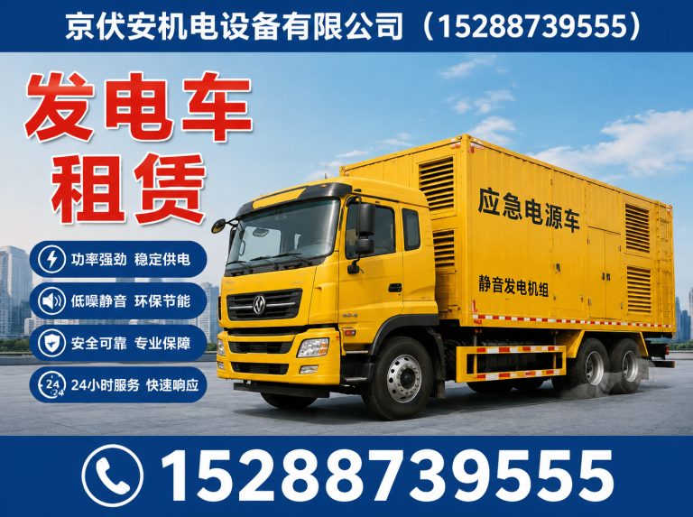 日照发电机租赁展示图
